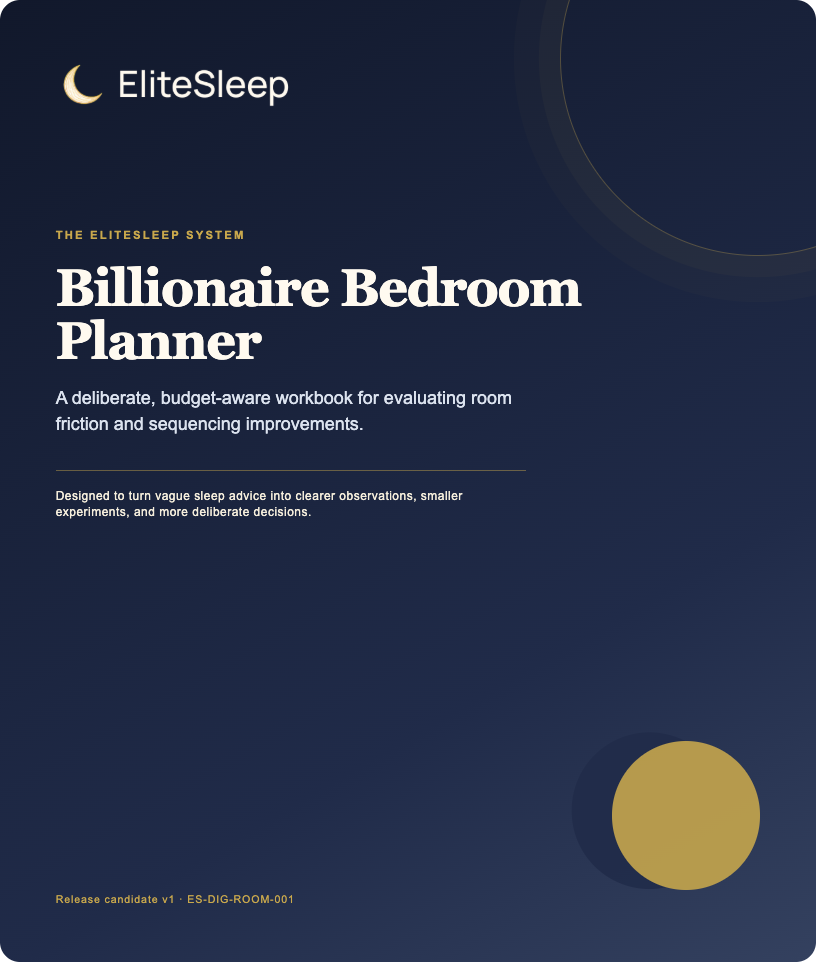 Cover of Billionaire Bedroom Planner